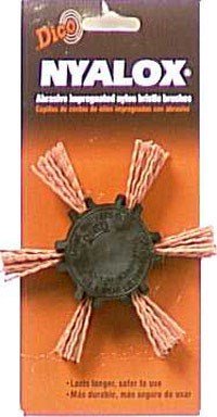 Product Cover Dico 541-782-4 Nyalox Flap Brush 4-Inch Orange 120 Grit