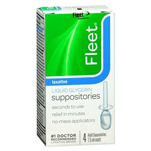 Product Cover Fleet Liquid Glycerin Suppositories - 4 ea