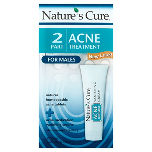 Product Cover Nature's Cure Two Part Acne Treatment System for Males (1 Month Supply)