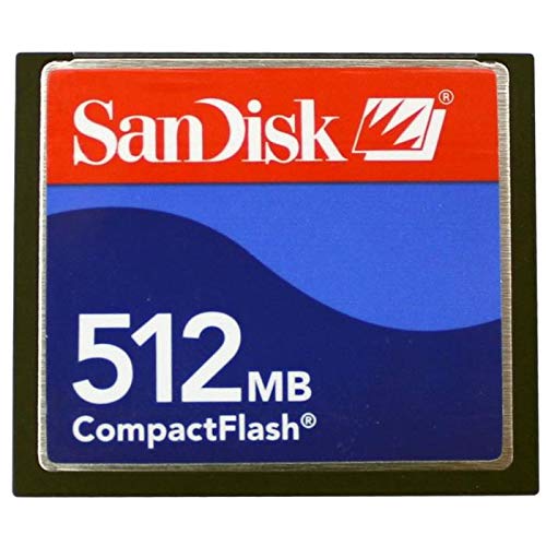 Product Cover SanDisk 512 MB CompactFlash Card