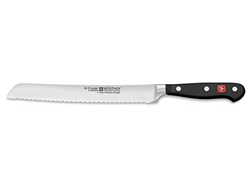 Product Cover Wusthof 4149-7 CLASSIC Bread Knife, One Size, Black, Stainless Steel