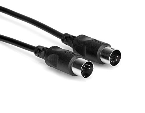 Product Cover Hosa MID-305BK 5-Pin DIN to 5-Pin DIN MIDI Cable, 5 feet