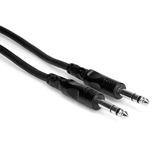 Product Cover Hosa Cable CSS103 TRS to TRS Interconnect Cables - 3 Foot