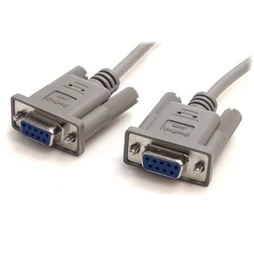 Product Cover StarTech.com 10' RS232 Serial Null Modem Cable - Null Modem Cable - DB-9 (F) to DB-9 (F) - 10 ft - SCNM9FF