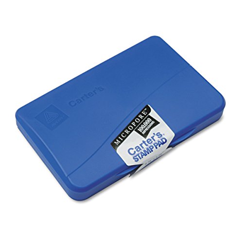 Product Cover Carters Micropore Stamp Pad, 4 1/4 X 2 3/4, Blue 21261 (D Mi Ea