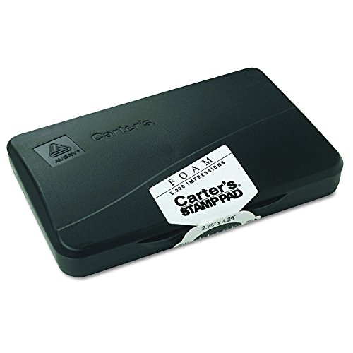 Product Cover Avery  Carter's Foam Stamp Pad, 2.75 x 4.25 Inch, Black, 1 Pad (21381)