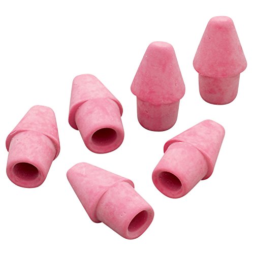 Product Cover Paper Mate Arrowhead Pink Pearl Cap Erasers, 144 Count