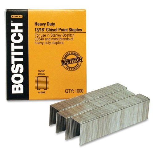 Product Cover Bostitch Heavy Duty Premium Staples, Staples 130-165 Sheets, 13/16