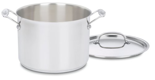 Product Cover Cuisinart 766-24 Chef's Classic 8-Quart Stockpot with Cover, silver