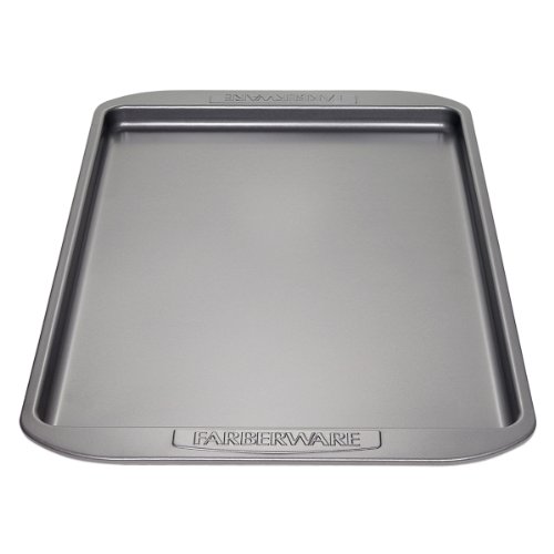 Product Cover Farberware 52101 Nonstick Bakeware, Nonstick Cookie Sheet / Baking Sheet - 11 Inch x 17 Inch, Gray