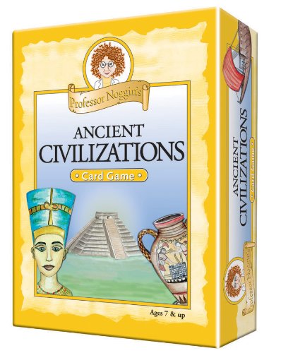 Product Cover Professor Noggin's Ancient Civilizations, A Educational Trivia Based Card Game For Kids, Ages 7+