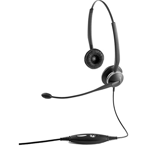Product Cover Jabra GN2125 Duo  Corded Quick Disconnect Headset for Deskphone, Softphone or Mobile Phone