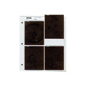 Product Cover Archival Negative Pages Holds Four 4 x 5 Inches Negatives or Transparencies, Pack of 25