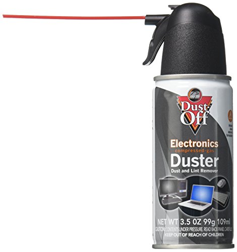 Product Cover Falcon Dust, Off Compressed Gas (152a) Disposable Cleaning Duster, 1, Count, 3.5 oz Can (DPSJB)