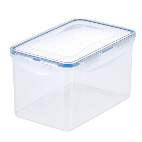 Product Cover Lock & Lock HPL818 Easy Essentials Pantry Food Storage Container / Food Storage Bin, Tall - 8 Cup, Clear