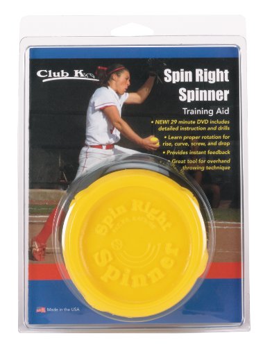 Product Cover Markwort Club K Spin Right Spinner Softball Training Aid, Yellow