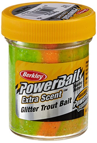 Product Cover Berkley PowerBait Glitter Trout Bait, Rainbow, 1.75 Ounces