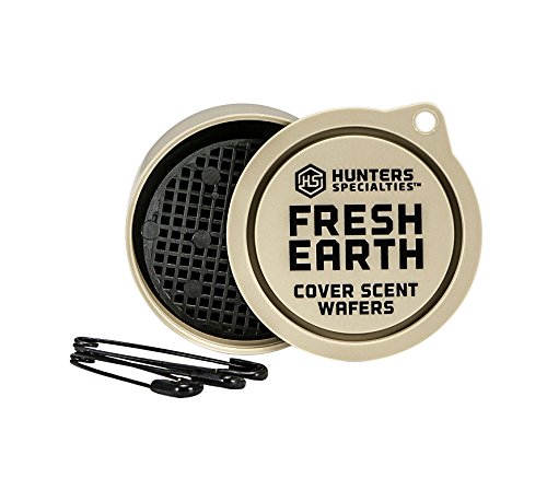 Product Cover HUNTERS SPECIALTIES Fresh Earth Scent Wafers (3 Wafers) | Cover Scent Wafers Hunting Accessories, Cover Scent for Hunting, Scent Control Hunting Equipment, Hunting Scent Wafers (Model: 01022)
