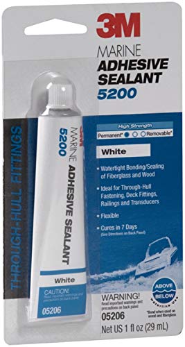 Product Cover 3M 60410009462 Marine 5200 Adhesive Sealant, White, 1 oz