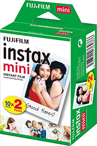 Product Cover Fujifilm Instax Mini Twin Pack Instant Film [International Version],pack of 2 x 10 sheets (20 sheets)