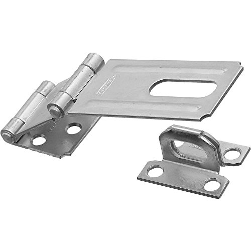 Product Cover National Hardware V34 3-1/4-Inch Zinc Plated Double Hinge Safety Hasp