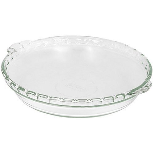 Product Cover Pyrex Bakeware 9-1/2-Inch Scalloped Pie Plate, Clear
