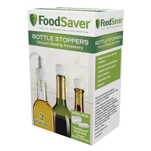 Product Cover FoodSaver Bottle stoppers, 3 Pack.