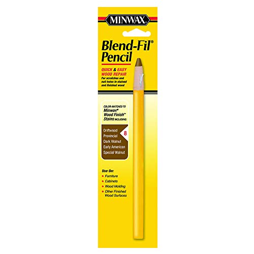 Product Cover Minwax 110086666 No 8 Blend-Fil Wood Repair Stain Pencil, Driftwood