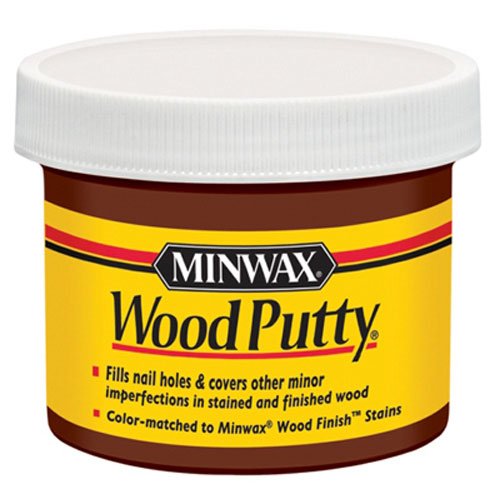 Product Cover Minwax 13613000 Wood Putty, 3.75 Ounce, Mahogany