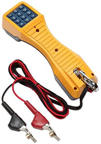 Product Cover Fluke Networks 19800009 TS19 Telephone Test Set with Angled Bed-of-Nails Clips