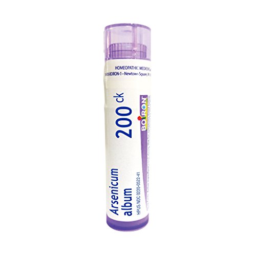 Product Cover Boiron Arsenicum Album 200CK, 80 Pellets, Homeopathic Medicine for Food Poisoning
