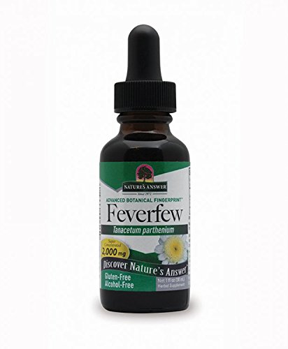 Product Cover Nature's Answer Alcohol-Free Feverfew Leaf, 1-Fluid Ounce
