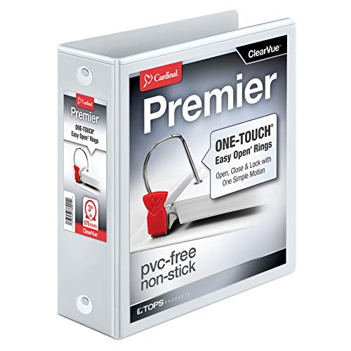 Product Cover Cardinal Premier Easy Open 3-Ring Binder, 3