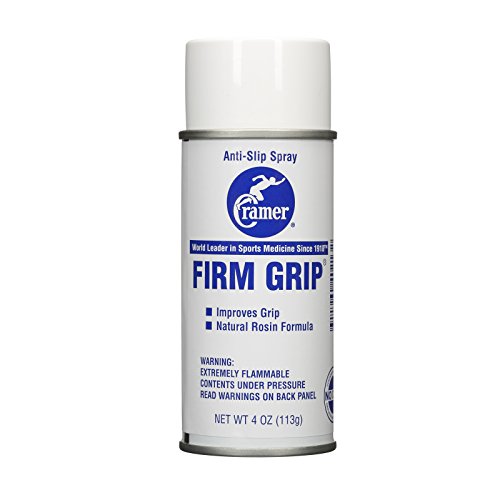 Product Cover Cramer Firm Grip, Anti-Slip Grip Enhancer for Sweaty Hands & Activities Like Football, Tennis, Golf, Weightlifting, Pole Fitness & Gymnastics, Spray or Powder, 4 Ounce