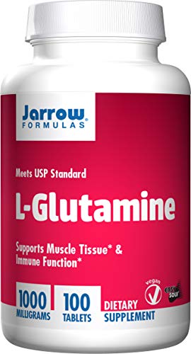 Product Cover Jarrow Formulations Jarrow L-glutamine, Supports Muscle Tissue & Immune Function, 1000 mg, 100 Easy-Solv Tabs