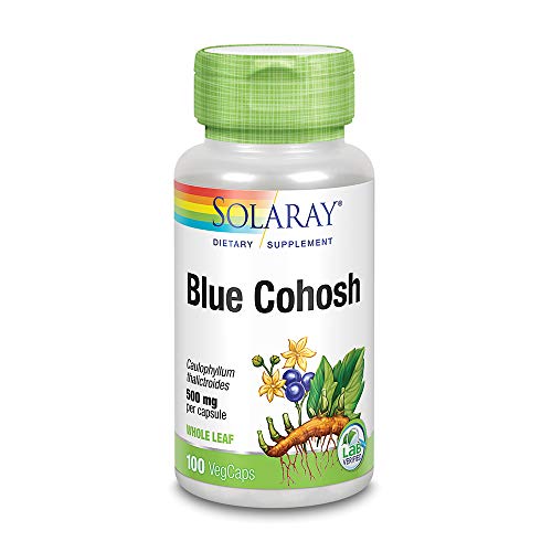 Product Cover Solaray Blue Cohosh Root Capsules, 500 mg, 100 Count