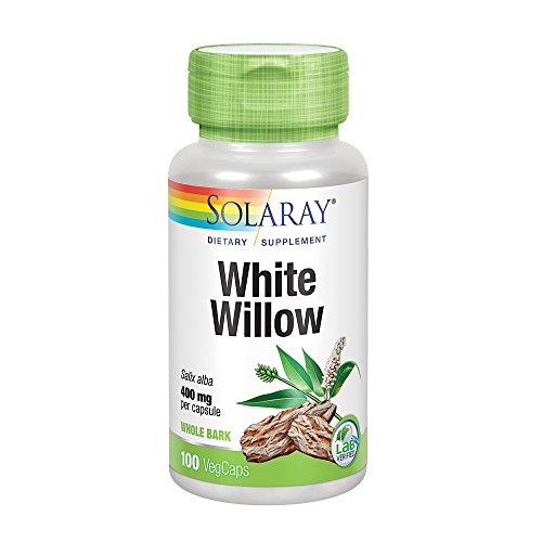 Product Cover Solaray White Willow Bark Capsules, 400 mg, 100 Count
