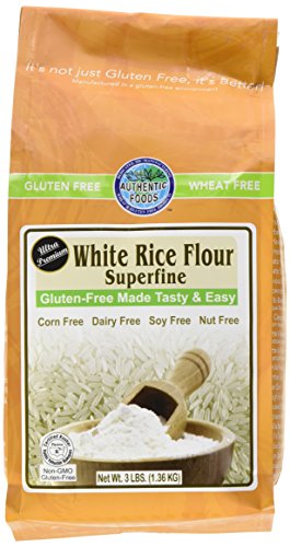 Product Cover Authentic Foods Superfine White Rice Flour - 3lb