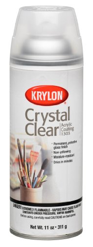 Product Cover Krylon K01303007 Acrylic Spray Paint Crystal Clear in 11-Ounce Aerosol