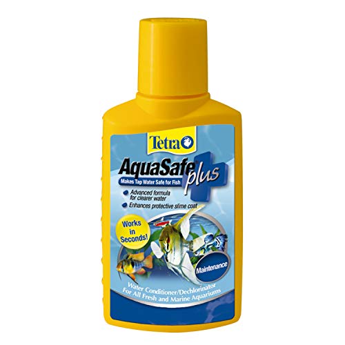 Product Cover Tetra AquaSafe Plus 16.9 Ounces, aquarium Water Conditioner And Dechlorinator
