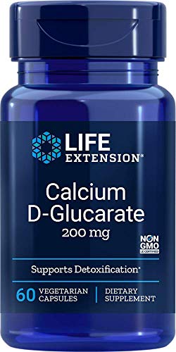 Product Cover Life Extension Calcium D-Glucarate 200 Mg, 60 vegetarian capsules