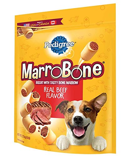 Product Cover PEDIGREE MARROBONE Dog Treats Real Beef Flavor, 6 lb. Pack