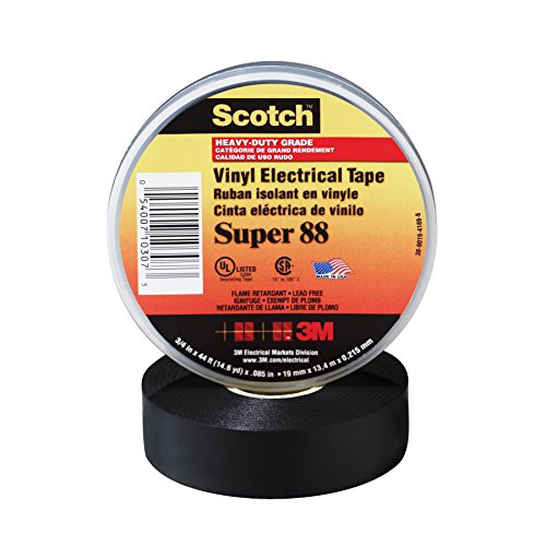 Product Cover Scotch Vinyl Electrical Tape Super 88, 3/4 in x 44 ft