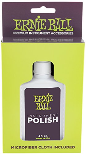 Product Cover Ernie Ball Instrument Polish with mircofiber cloth