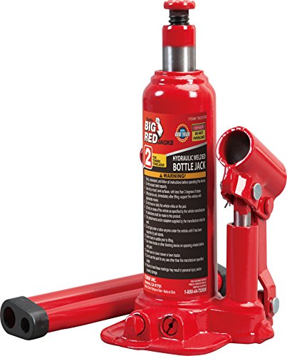 Product Cover Torin Big Red Hydraulic Bottle Jack, 2 Ton (4,000 lb) Capacity