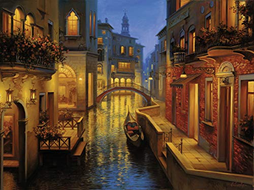 Product Cover Ravensburger Waters of Venice 1500 Piece Jigsaw Puzzle for Adults - Softclick Technology Means Pieces Fit Together Perfectly