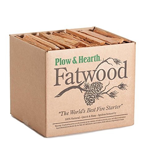 Product Cover Fatwood Fire Starter, 25 Pounds by Plow & Hearth