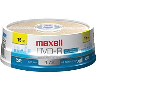 Product Cover Maxell 638006 DVD-R 4.7 Gb Spindle with 2 Hour Recording Time and Superior Recording Layer Technology with 100 Year Archival Life