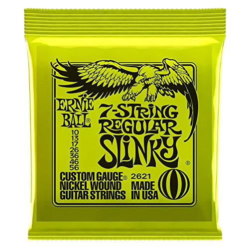 Product Cover Ernie Ball 2621 7-String Regular Slinky Nickel Wound Set (10-56)