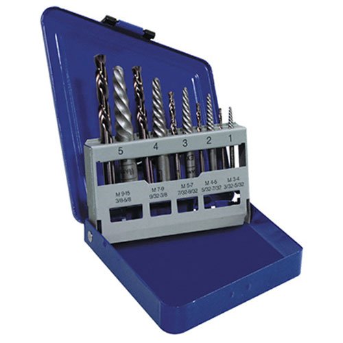 Product Cover IRWIN Screw Extractor/ Drill Bit Set, 10-Piece (11119)